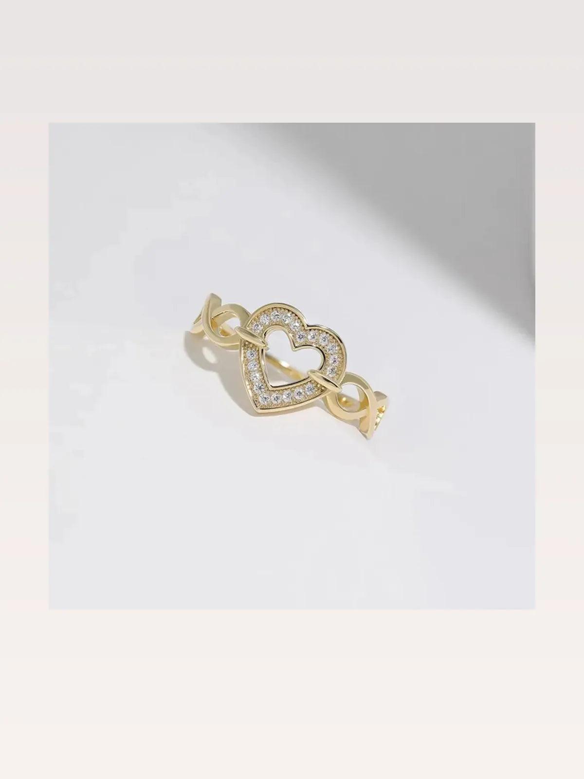 925 Sterling Silver Heart Ring