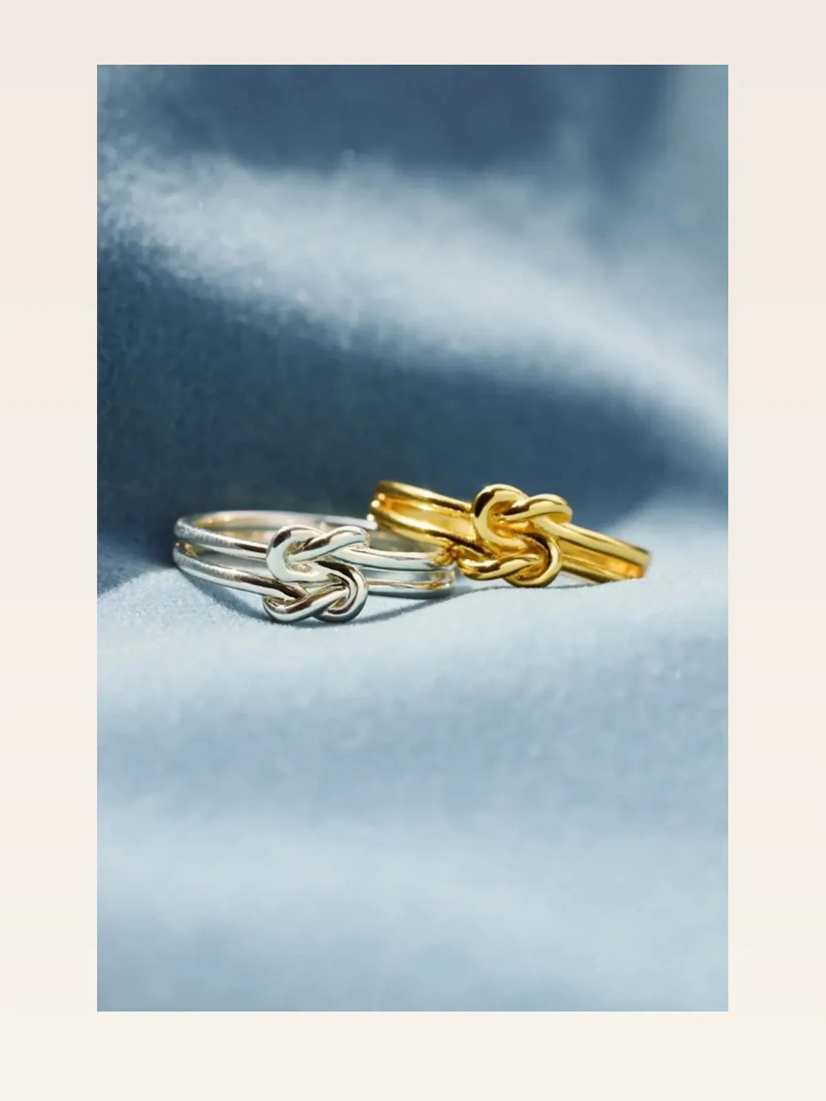 925 Sterling Silver Knotted Ring