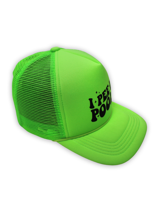I P IN POOLS FOAM TRUCKER HAT