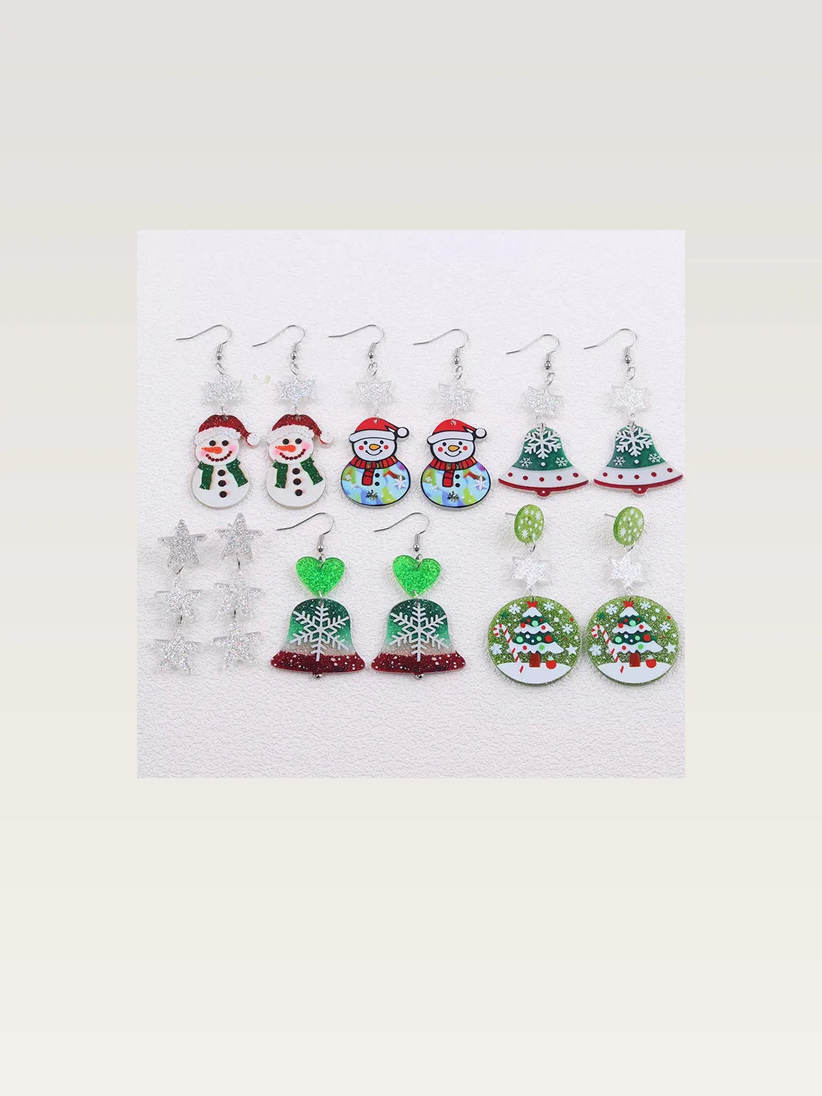 Christmas Theme Drop Earrings