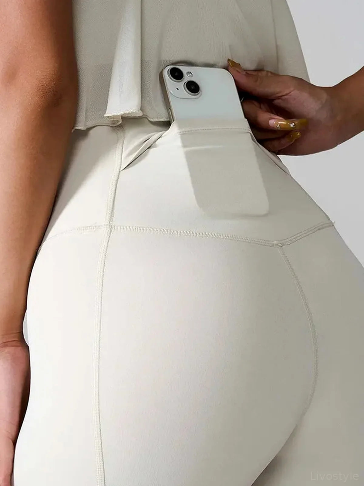 High Waist Active Shorts