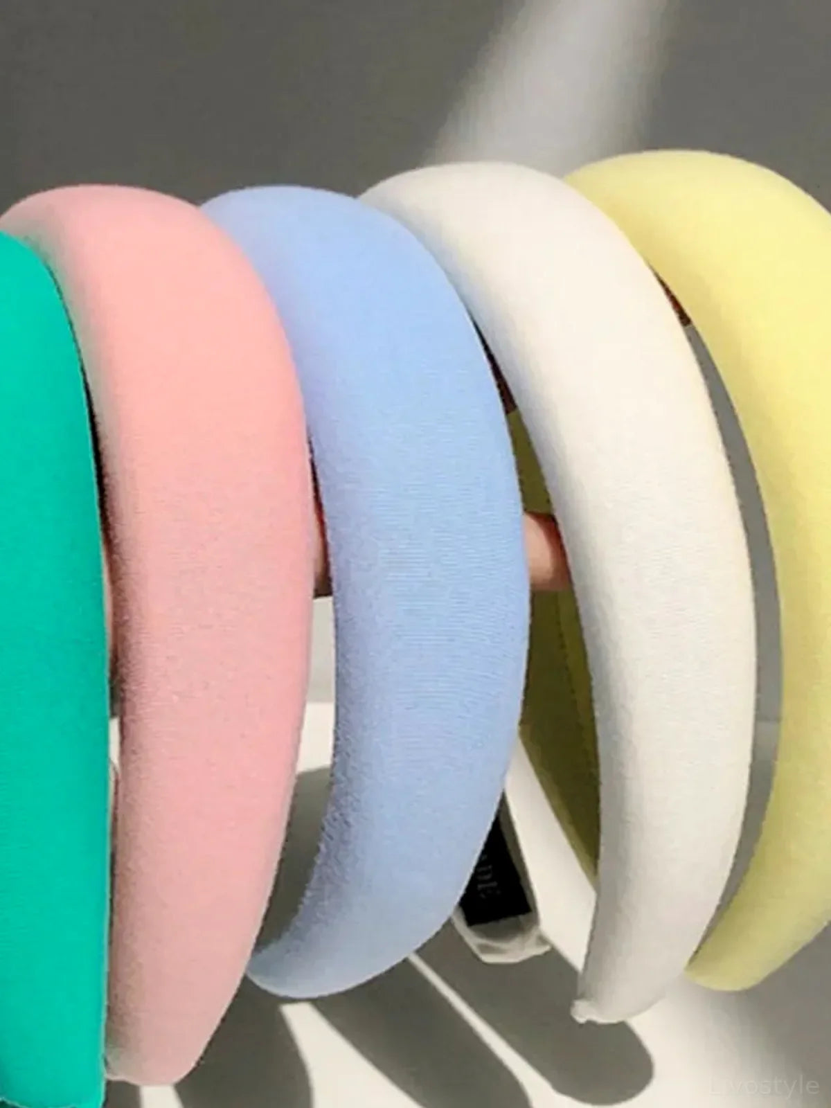 Solid Polyester Wide Headband