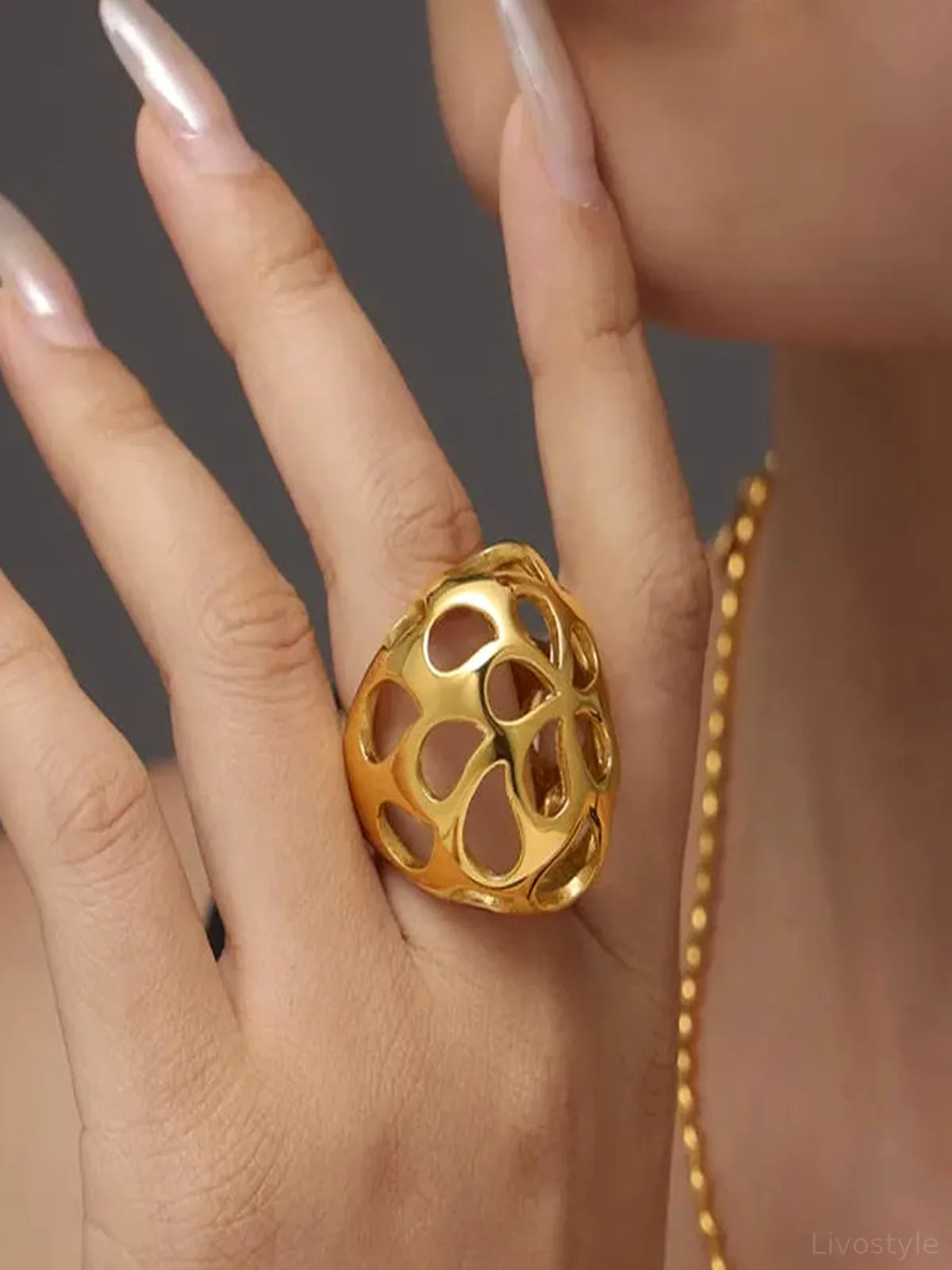 Stainless Steel Cutout Ring