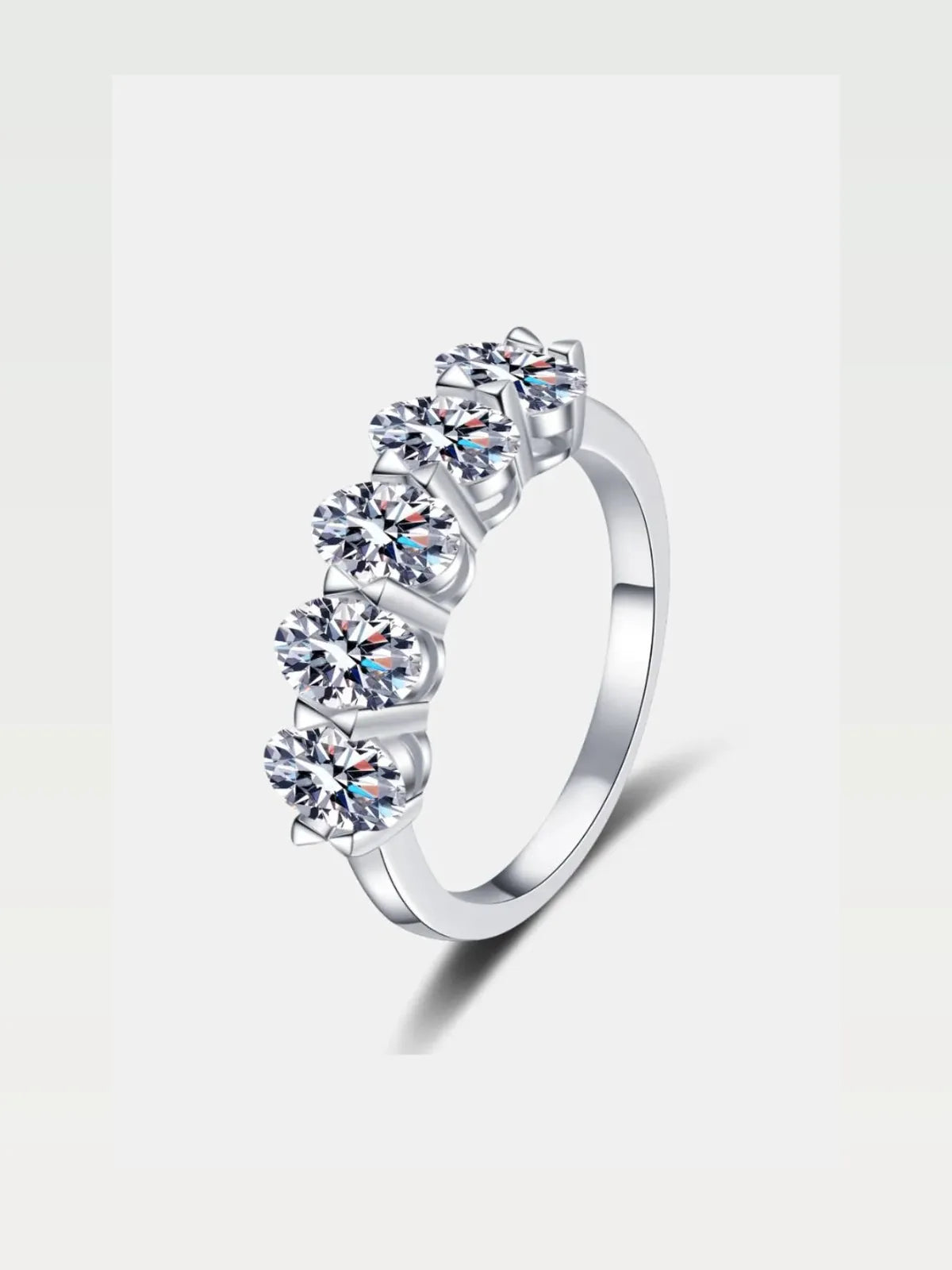 2.5 Carat Moissanite 925 Sterling Silver Ring