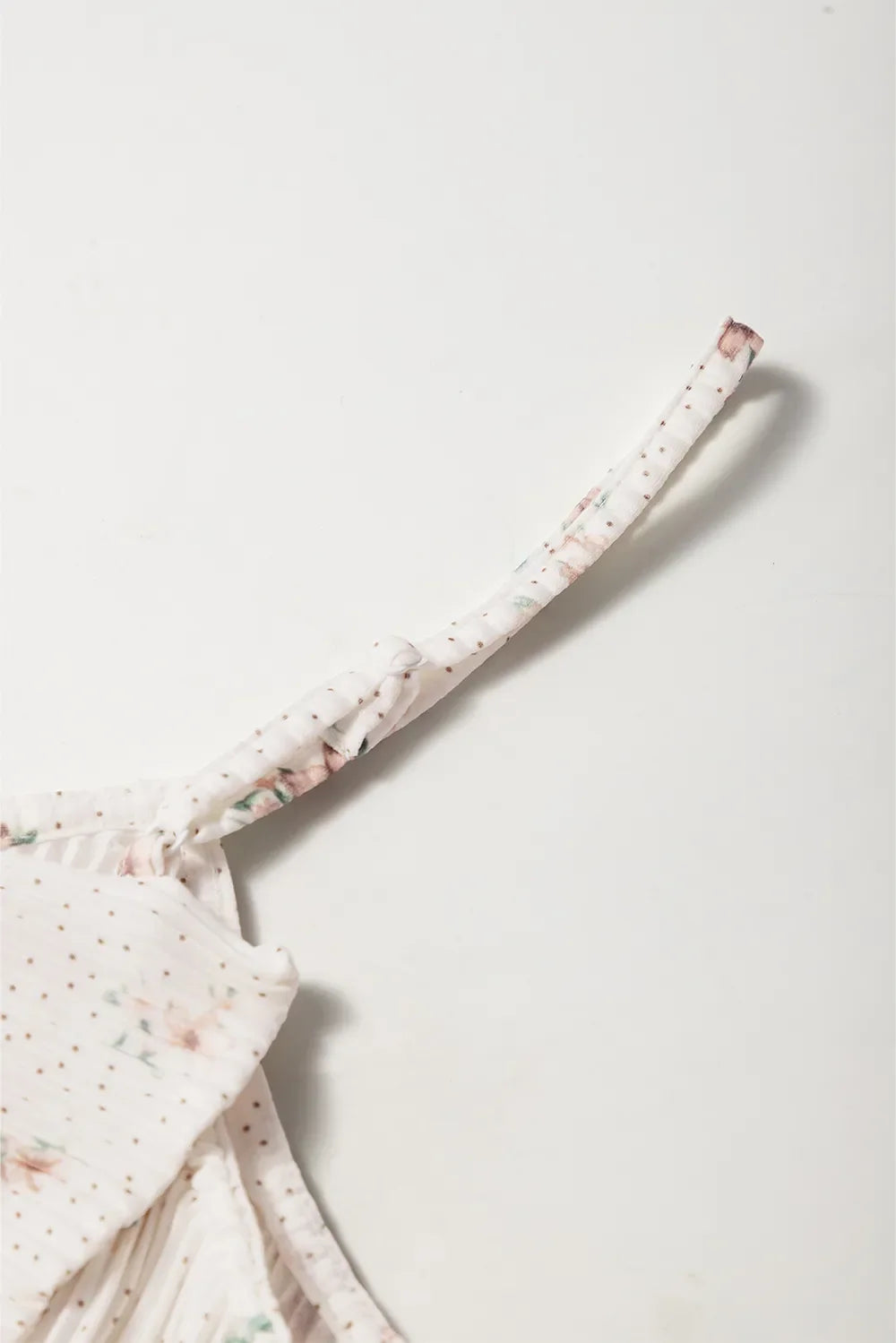 Floral Bow Back Scoop Neck Cami