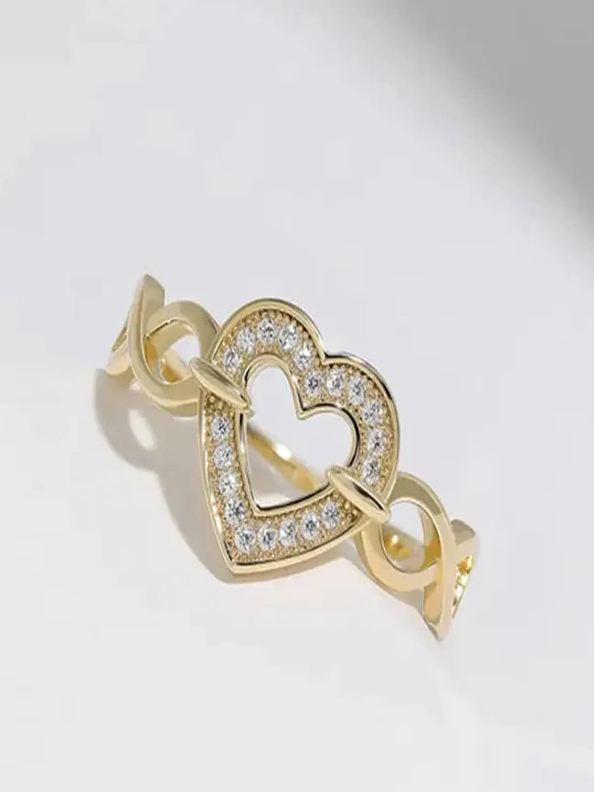 925 Sterling Silver Heart Ring