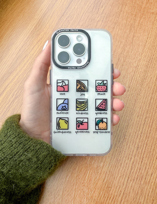 Clear Fruit of the Spirit Phone Case