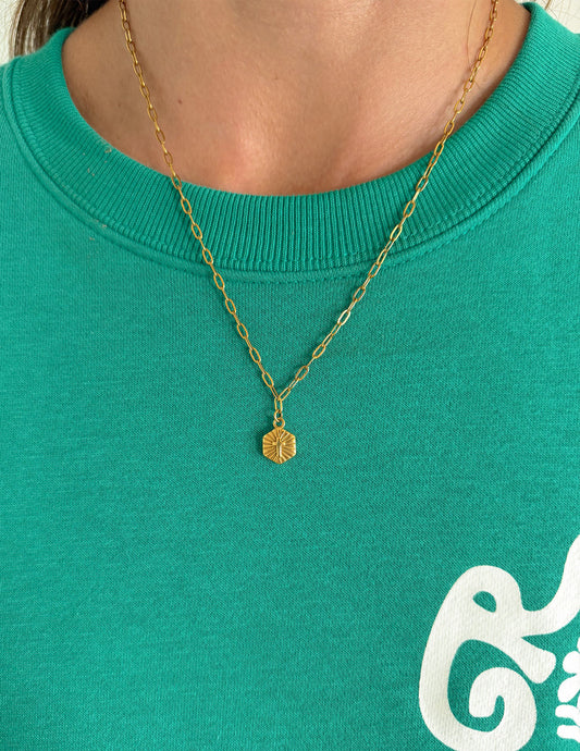 Radiant Cross Necklace