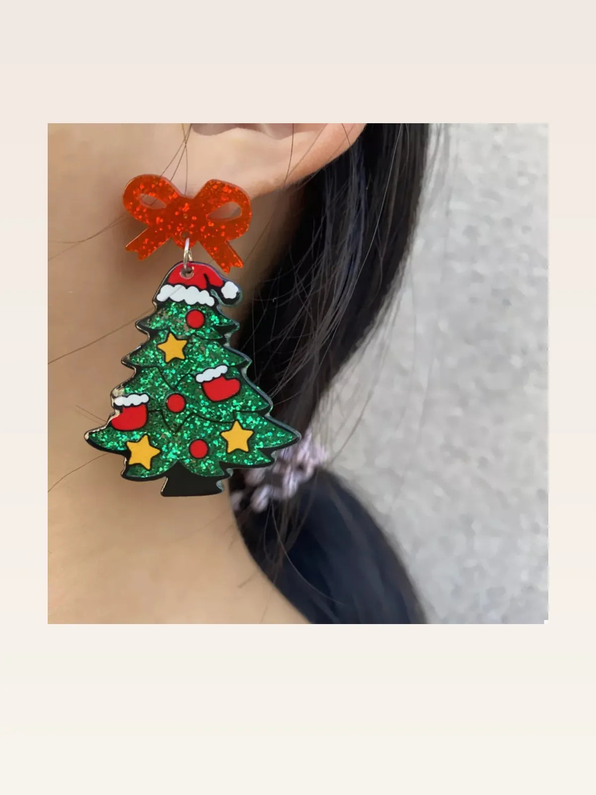 Christmas Dangle Earrings