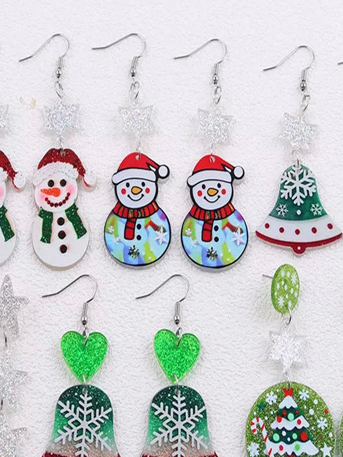 Christmas Theme Drop Earrings