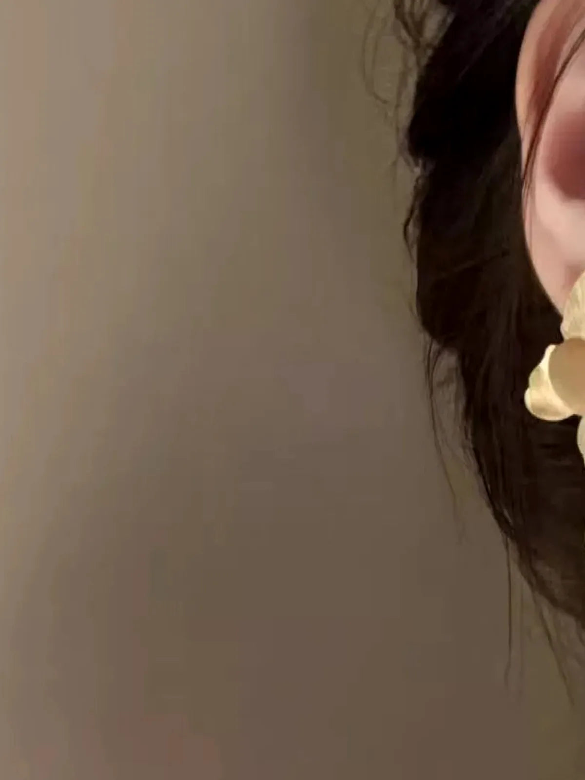 Geometric Circle Drop Earrings