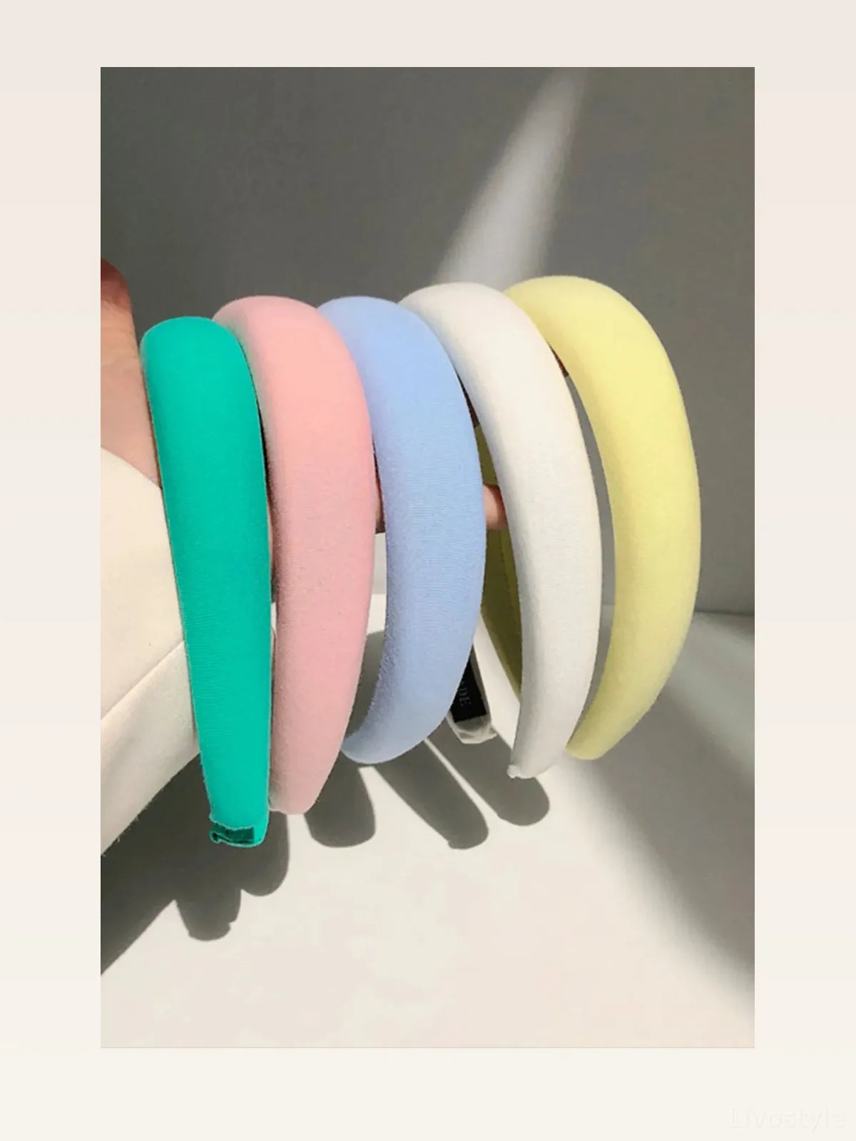 Solid Polyester Wide Headband