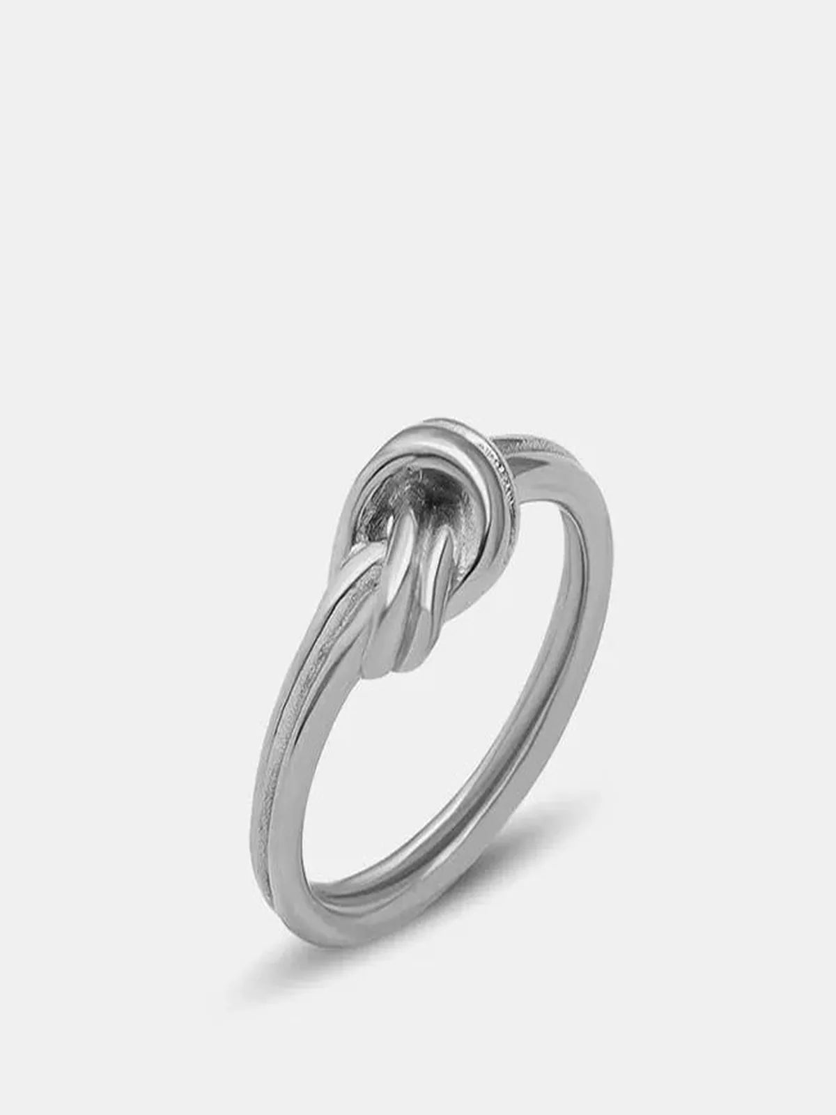 Titanium Steel Knot Ring